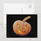 メアと醜いカボチャ顔 ポストカード (正面/裏面)