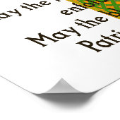 メアイリッシュヒルズカレスユー – アイルランド引用文 ポスター (角)