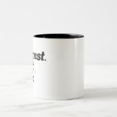 メアスト叔母エバークール誕生日叔母アおもしろいンティ ツートーンマグカップ (中央)