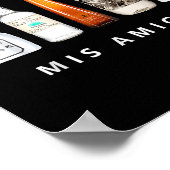 メアミゴステキおもしろいラチンコデマヨMexican Par ポスター (角)