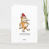 メアリおもしろいー・クリス・ムース・クリスマス シーズンカード (裏面)