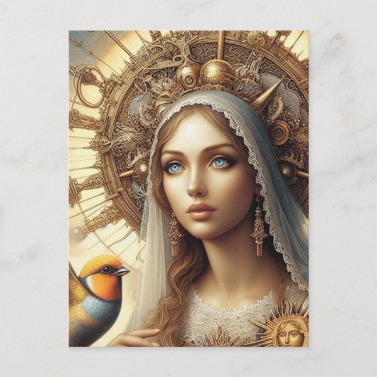 メアリと鳥 ポストカード (正面)