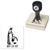 メアリの希望を偽るファティマ ラバースタンプ (押印)