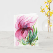 メアリの花 カード (黄色い花)