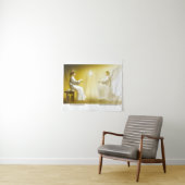 メアリへの受胎告知 タペストリー (インサイチュ(横))