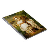 メアリキツネスペインのと指針犬(G.F.ワット) ノートブック (右側)