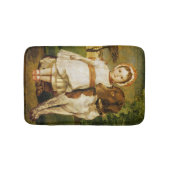メアリキツネスペインのと指針犬(G.F.ワット) バスマット (正面)