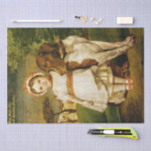 メアリキツネスペインのと指針犬（G.F.ワット） 薄葉紙 (クラフト)