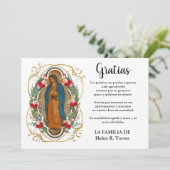 メアリスペインのグアダルーペお悔やみ サンキューカード (スタンド正面)