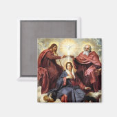 メアリヴァージンの戴冠式 マグネット (正面/裏面)