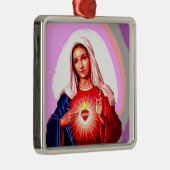 メアリヴァージンの汚れなきハート メタルオーナメント (右)