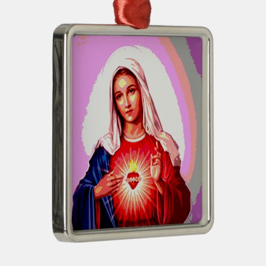 メアリヴァージンの汚れなきハート メタルオーナメント (右)