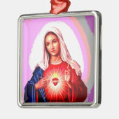 メアリヴァージンの汚れなきハート メタルオーナメント (左)