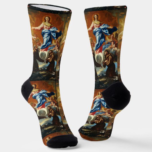 メアリヴァージンの無垢な概念 ソックス (傾斜あり)