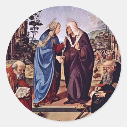 メアリーとセント・エリザベス・セント・ニコラスとセント・アントン ラウンドシール (正面)