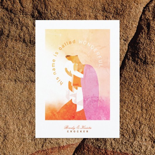 メアリーとベビーイエズスのクリスマス シーズンカード