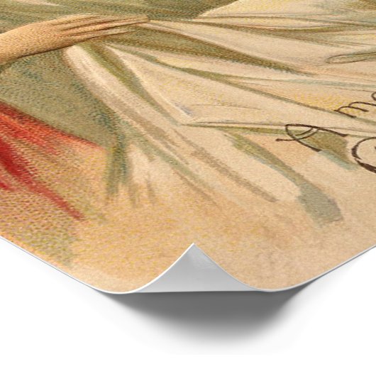 メアリーとベビーイエズスのポスター ポスター (角)