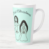 メアリーとヨセフの初めてのクリスマス カフェラテマグ (右)