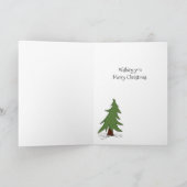 メアリーと子供のクリスマスカード シーズンカード (内部)