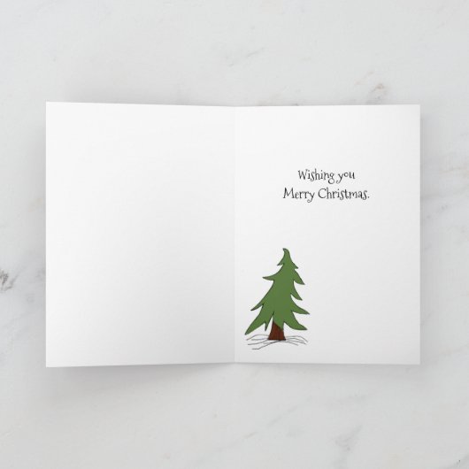 メアリーと子供のクリスマスカード シーズンカード (内部)