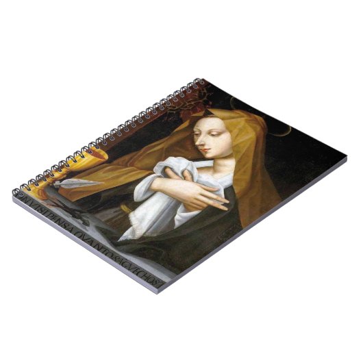 メアリーに栄光を与える ノートブック (左側)