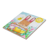 メアリーのイースターバスケットタイル タイル (側面)