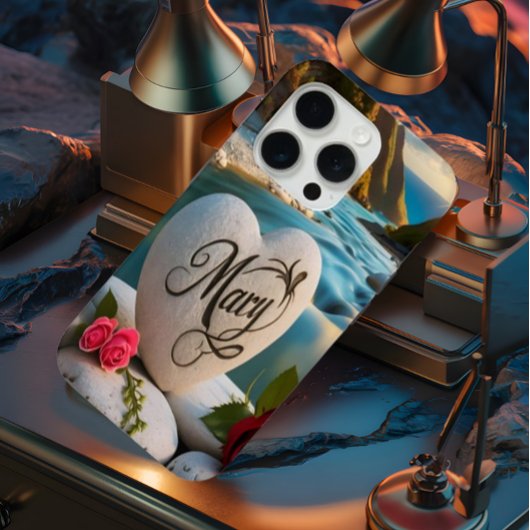 メアリーのハート石の夕日 Case-Mate iPhoneケース