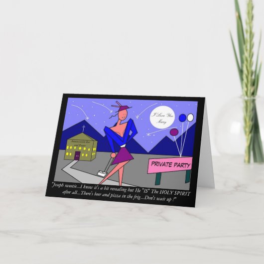 メアリーの夜 カード (正面)