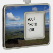 メアリーの岩からの眺め シルバープレートフレームオーナメント (右)