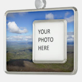 メアリーの岩からの眺め シルバープレートフレームオーナメント (左)