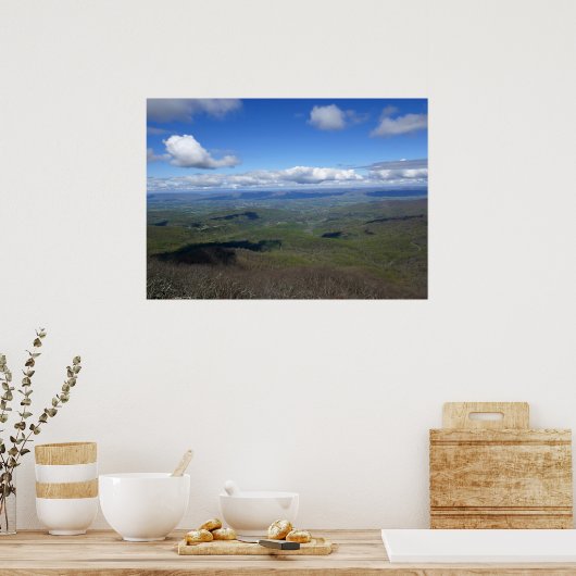 メアリーの岩からの眺め ポスター (キッチン)