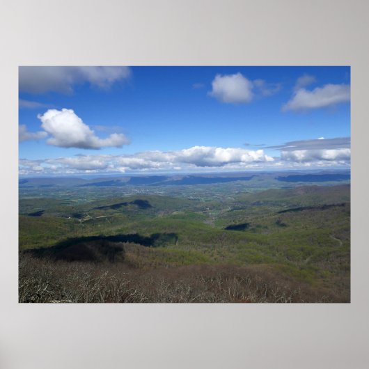 メアリーの岩からの眺め ポスター (正面)