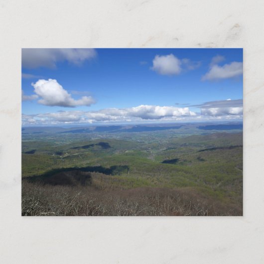 メアリーの岩からの眺め ポストカード (正面)