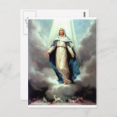 メアリーの引受け ポストカード (正面/裏面)