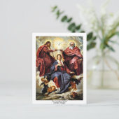 メアリーの戴冠式バイディエゴベラスケス ポストカード (スタンド正面)