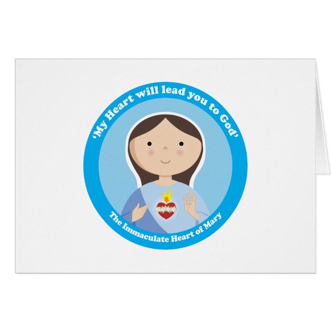 メアリーの無垢なハート (正面横)