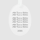 メアリーの無垢なハート オーナメント (裏面)