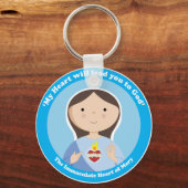 メアリーの無垢なハート キーホルダー (正面)