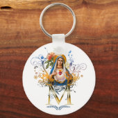 メアリーの無垢なハート キーホルダー (正面)