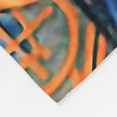 メアリーの無垢なハート フリースブランケット (角)