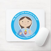 メアリーの無垢なハート マウスパッド (マウス)