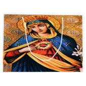 メアリーの無垢なハート ラージペーパーバッグ (裏面)