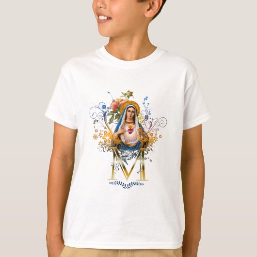 メアリーの無垢なハート Tシャツ (正面)