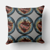 メアリーの無垢ハート クッション (裏面)