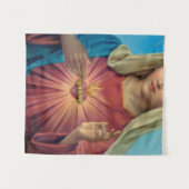 メアリーの無垢ハート タペストリー (正面(横))