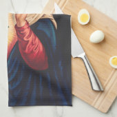 メアリーの純真なハート キッチンタオル (四つ折り)