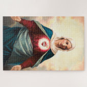 メアリーの純真なハート ジグソーパズル (横)