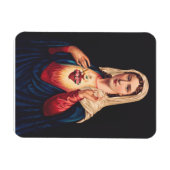 メアリーの純真なハート マグネット (横)