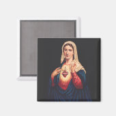 メアリーの純真なハート マグネット (正面/裏面)