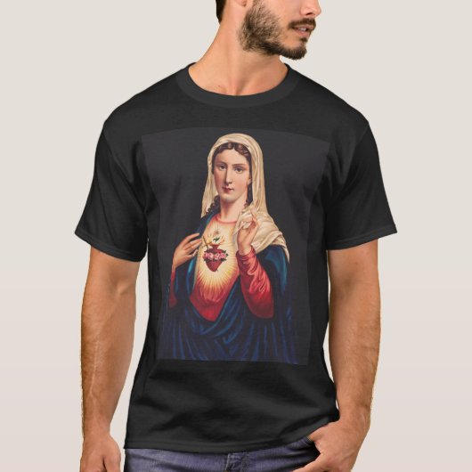 メアリーの純真なハート Tシャツ (正面)